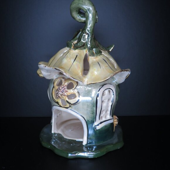 Blue Sky Clayworks Fairy Blossom Tea Light Candle Holder - Picture 4 of 11
